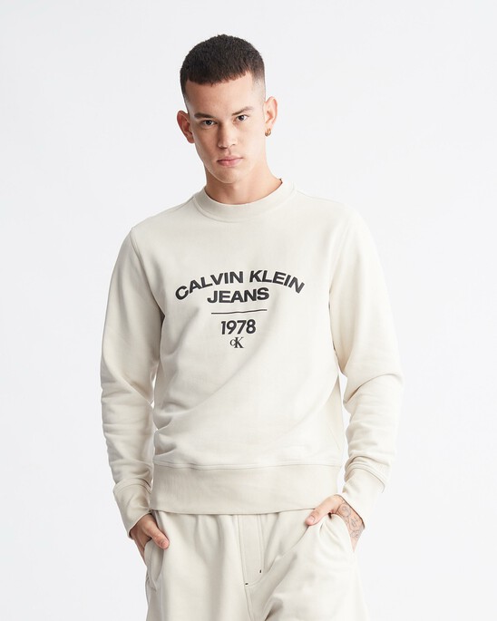 Varsity Curved Logo Sweatshirt