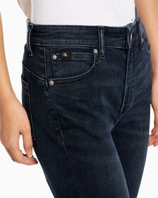 FOREVER STRETCH HIGH RISE SKINNY BODY JEANS, Psj Washed Black Embro Hem Gws, hi-res