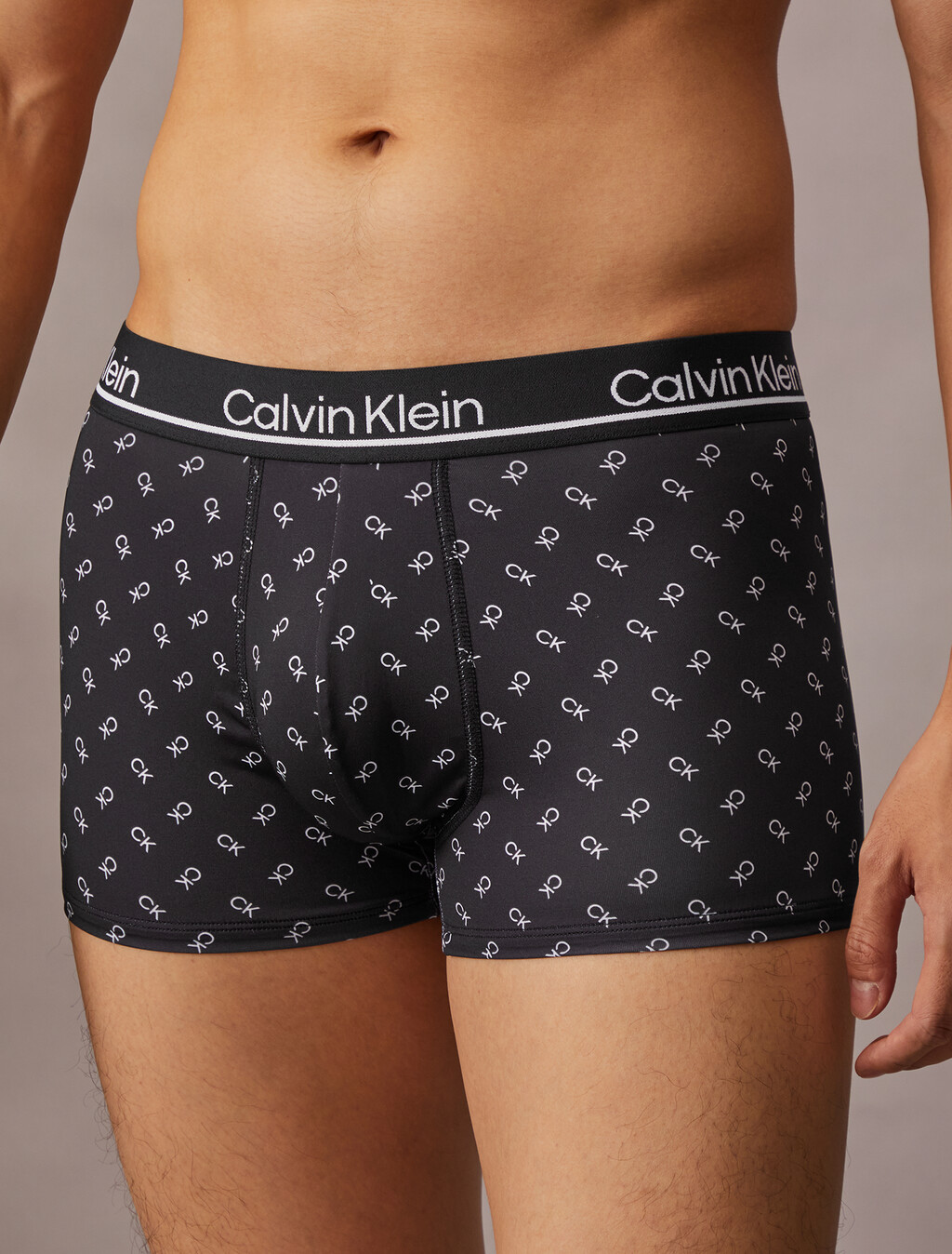 CK Micro Plus Low Rise Trunks 3 Pack, black/ rotating ck mini black/ wolf grey, hi-res