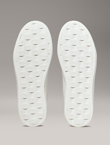 Leather Trainers, Bright White/Black, hi-res
