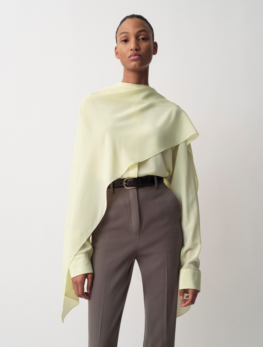 Lucia Slim Trousers, ANTHRACITE, hi-res