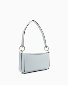 SCULPTED MONOGRAM SHOULDER POUCH, BLUE OASIS, hi-res