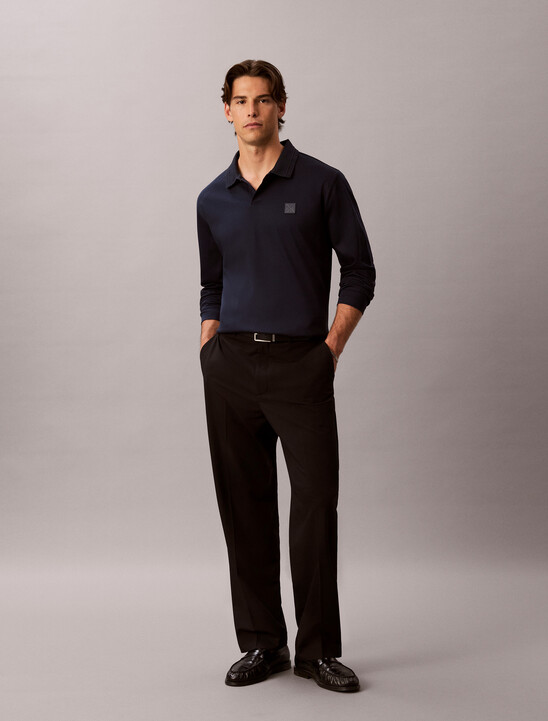 Mercerized Double Knit Cotton Polo