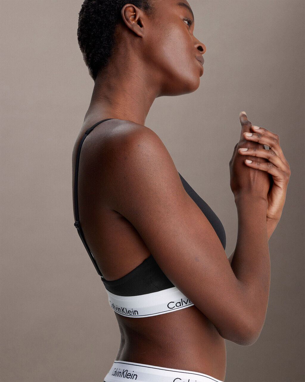 Calvin klein matching sports bra sale and underwear