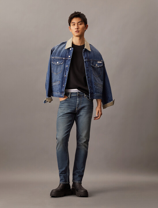 Embossed Monogram Slim Tee
