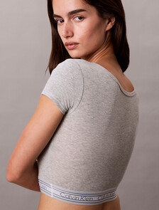 Retro Push Up Bralette, Grey Heather, hi-res