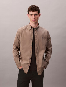 Solid Classic Oxford Button-Down Shirt, Seagrass, hi-res