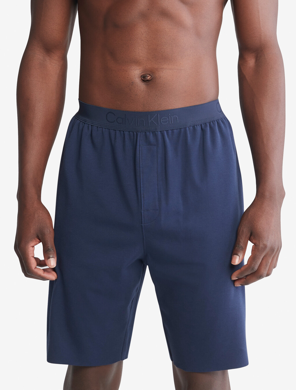 CK Black Sleep Short, BLUE SHADOW, hi-res