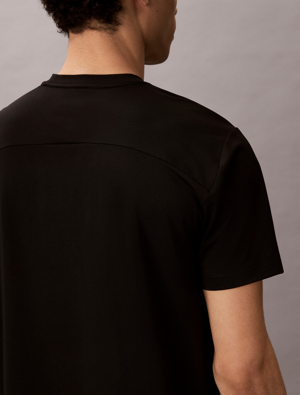 Icon Sport Mesh Short Sleeve Tee, Black, hi-res