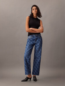 Ribbed Tank Top, Black, hi-res