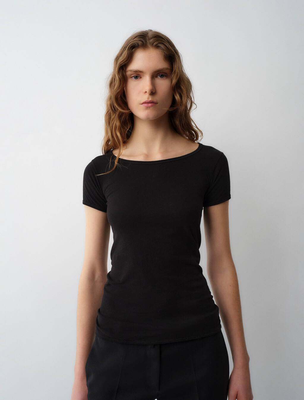 Reid Tee, Black, hi-res