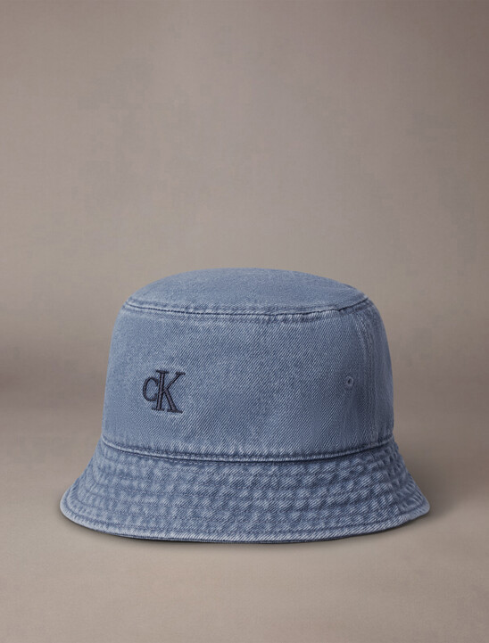 Small Monogram Denim Bucket Hat