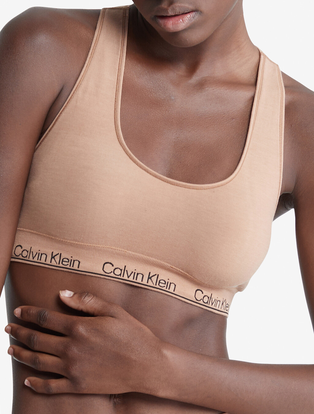 Modern Seamless Lightly Lined Bralette, SANDALWOOD, hi-res
