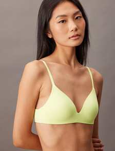 Perfectly Fit Wire Free T-Shirt Bra, Pale Lime Yellow, hi-res