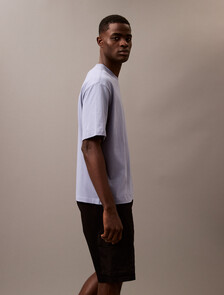 Calvin Klein Logo Print Tee, Tempest, hi-res