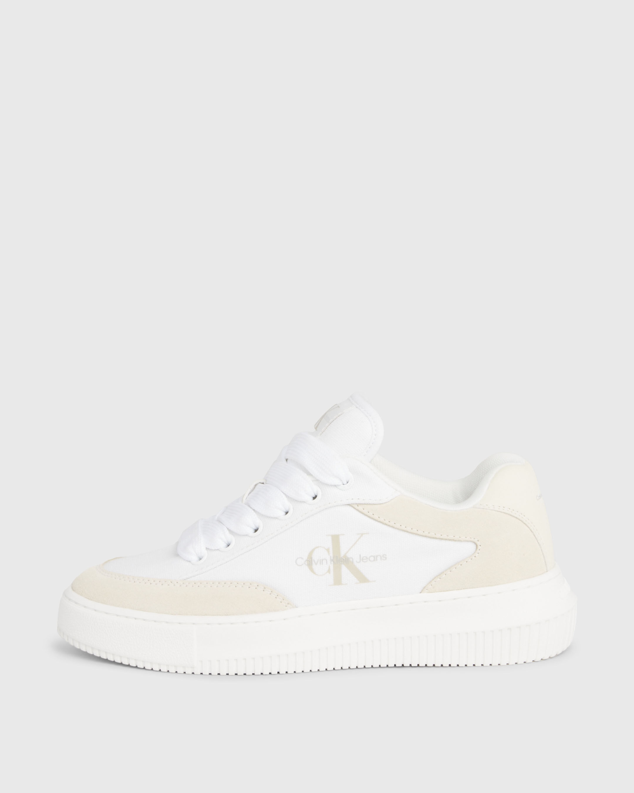 Canvas Trainers white Calvin Klein Malaysia