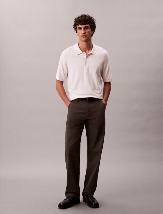 Tech Knit Viscose Polo