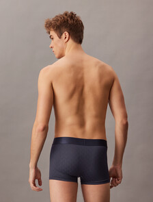 Low Rise Trunks - Micro Stretch Logo, TEENIE DELUSTER EMBLEM_RICH PURPLE, hi-res