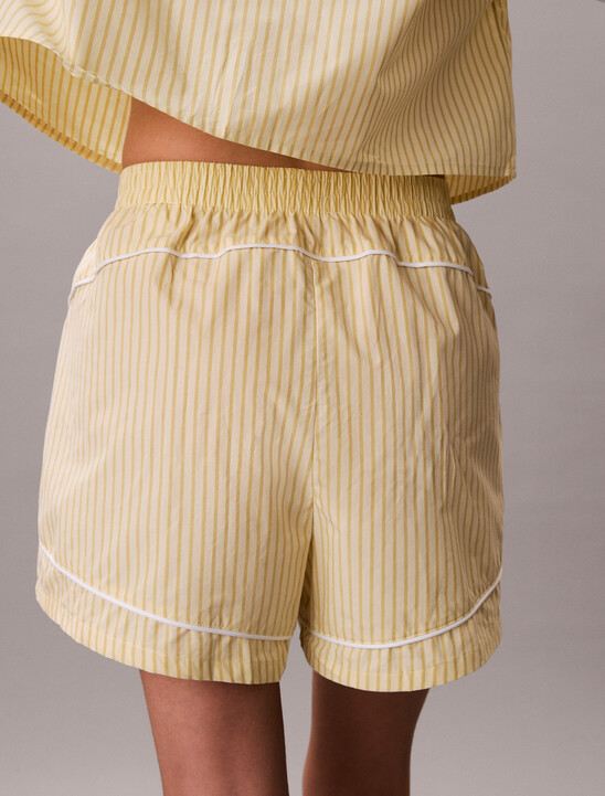 Cotton Poplin Pyjama Shorts