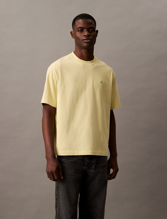 Calvin Logo Crew Neck Tee