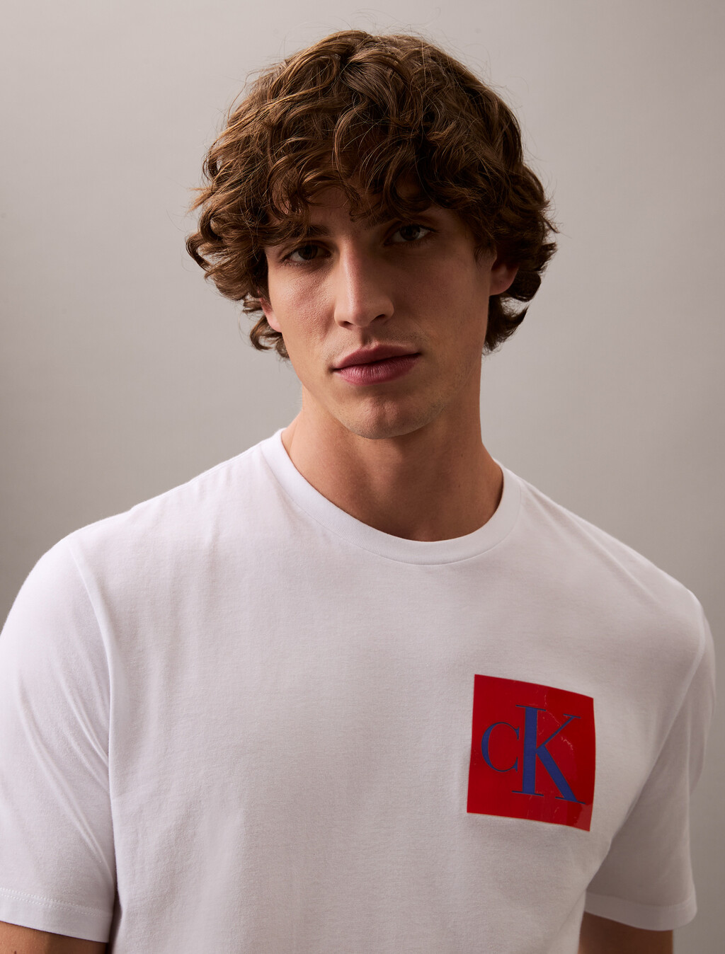 Box Graphic Print Regular Cotton Tee, Brilliant White, hi-res