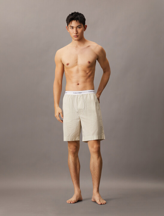 Cotton Poplin Sleep Short