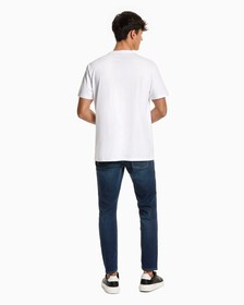MONOGRAM RELAXED FIT TEE, BRILLIANT WHITE, hi-res