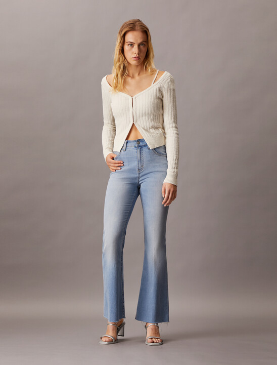 Sensual Strap Knit Cardigan