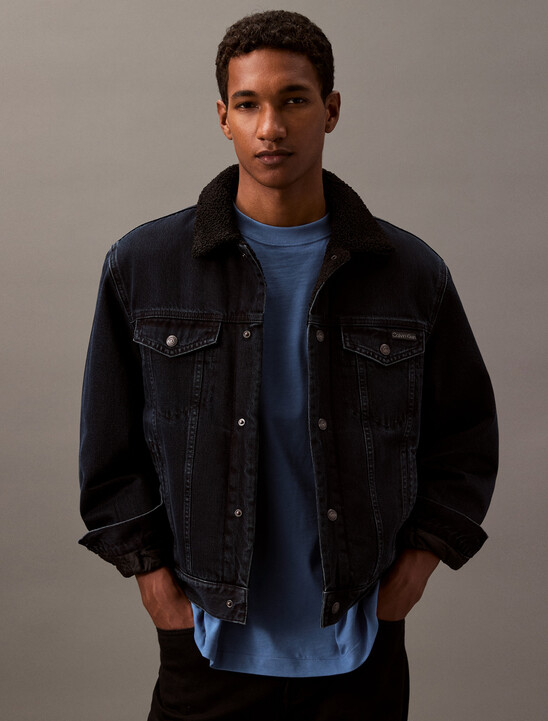 Calvin Logo Crew Neck Tee