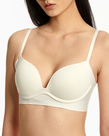 INVISIBLES PUSH UP PLUNGE BRA, Ivory, hi-res