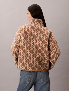 Emblem Sherpa Jacket, Amphora Combo, hi-res