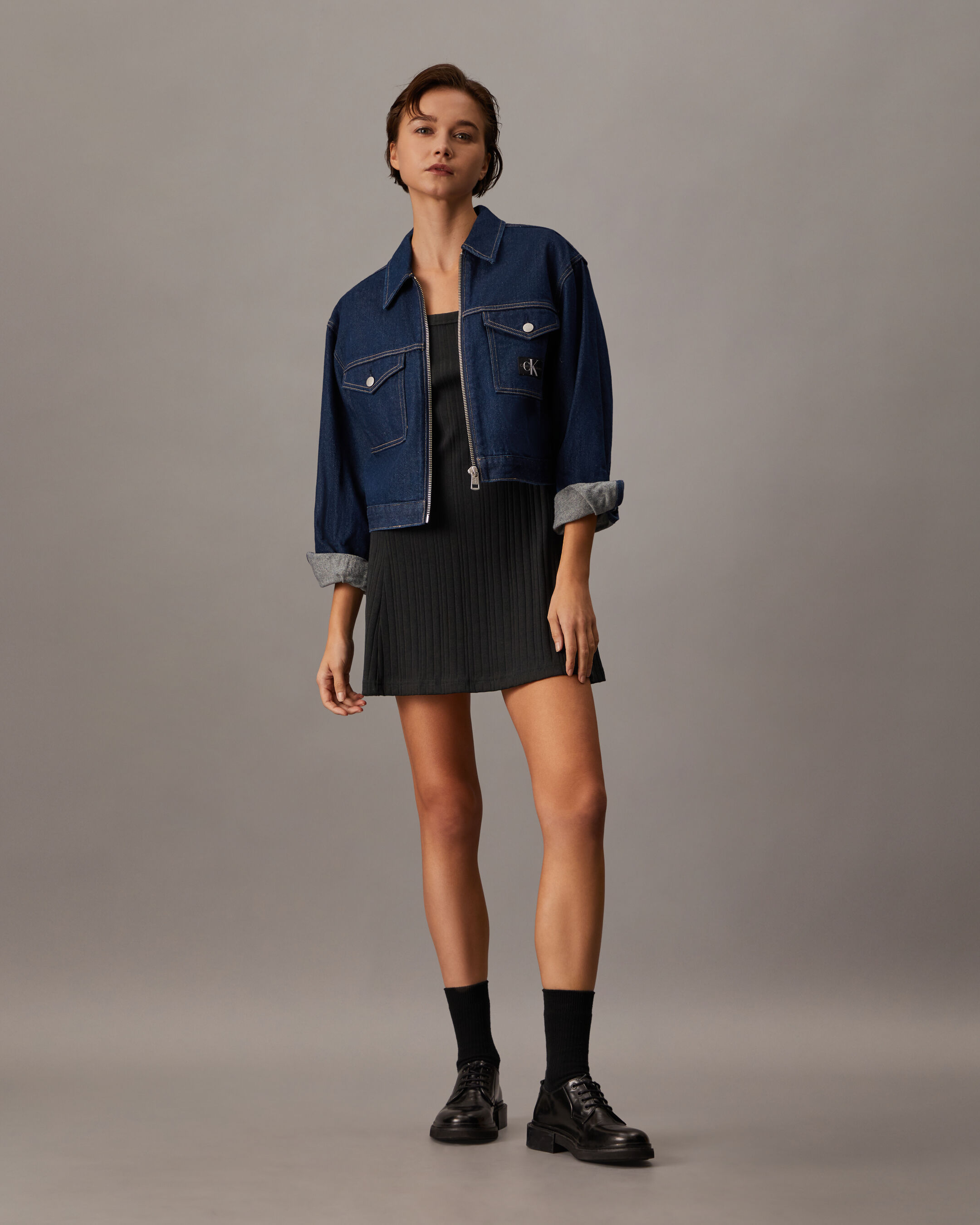 Calvin klein overall dress best sale