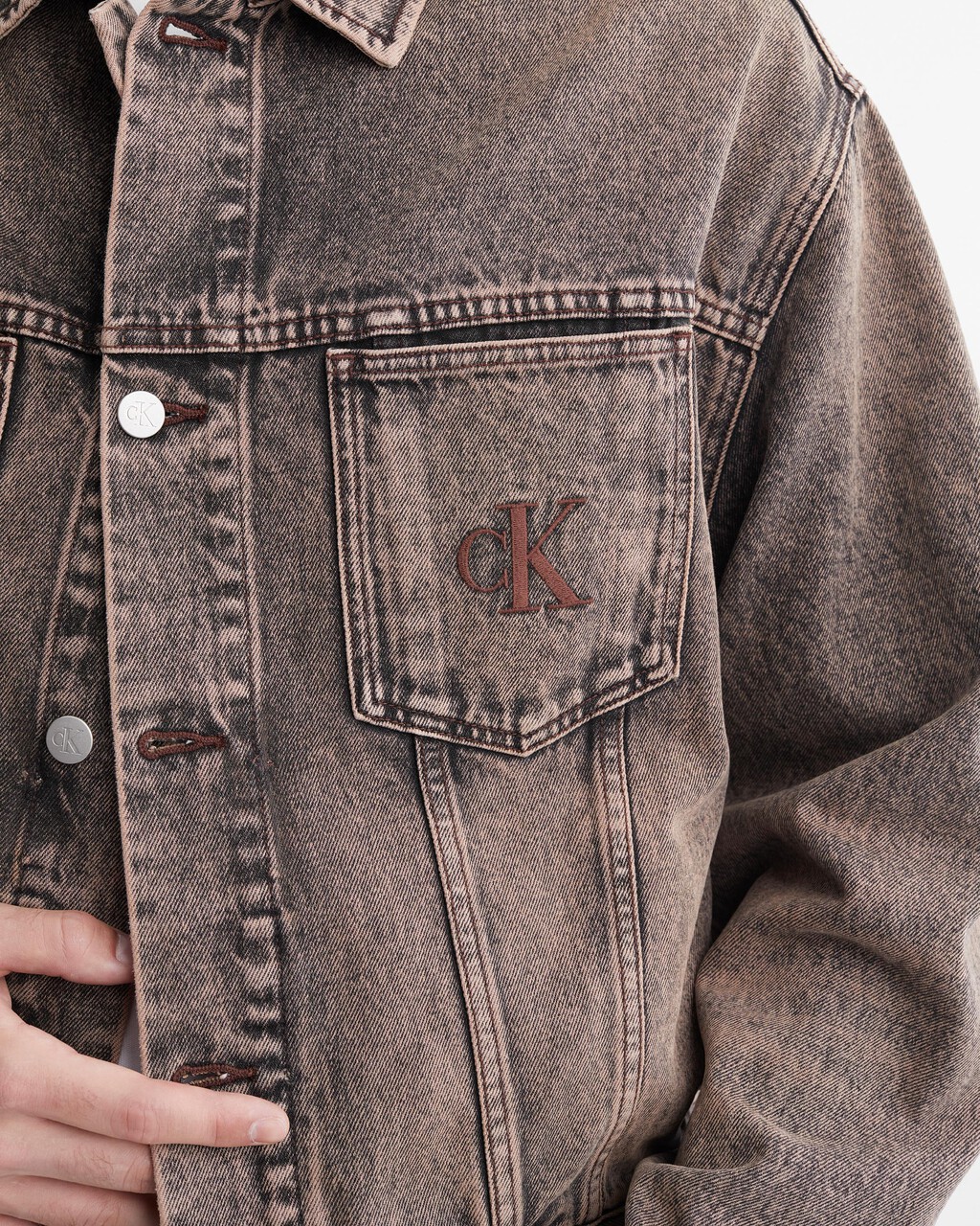 Naturals Boxy Denim Jacket, Denim Medium, hi-res