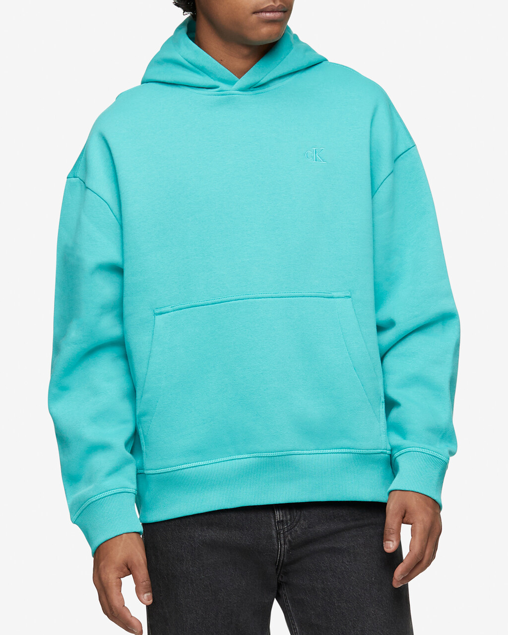 HERO LOGO TERRY HOODIE, BALTIC-4411AN, hi-res