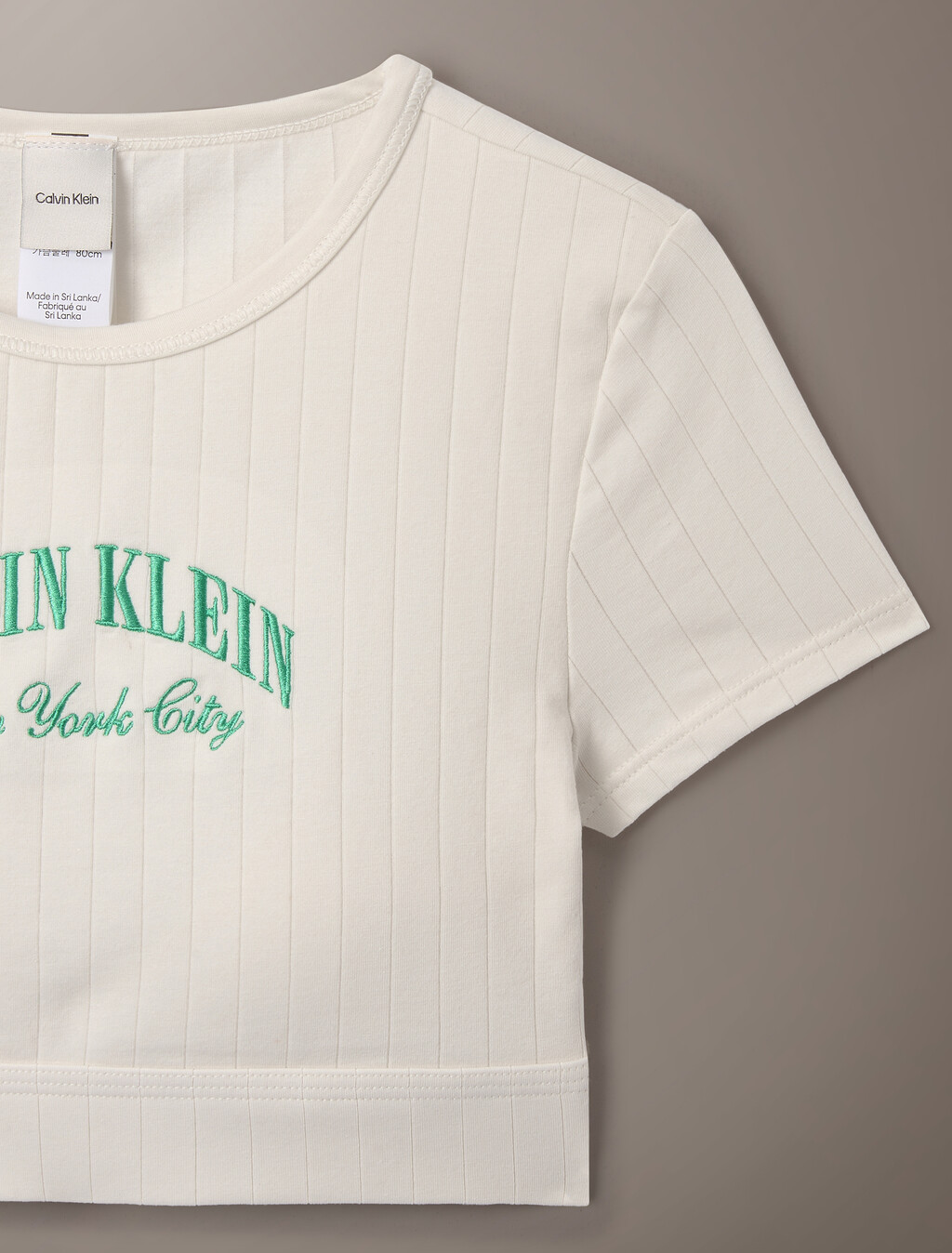 Heritage Classic Cotton Stretch T-Shirt Bralette, Tofu, hi-res