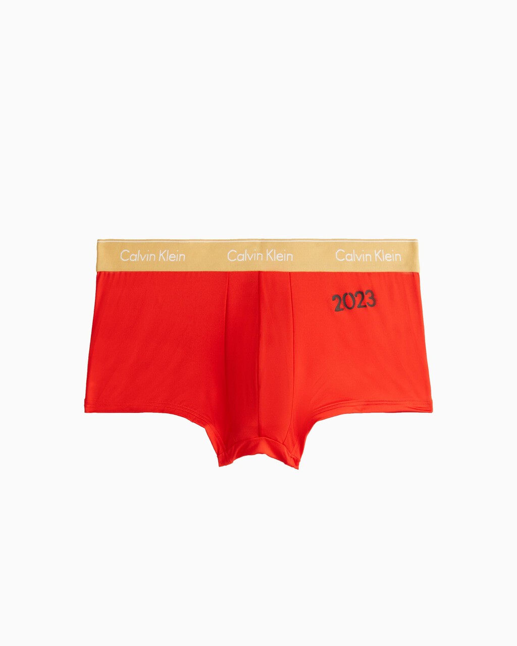 Year Of The Rabbit Low Rise Trunks, Flame Scarlet, hi-res
