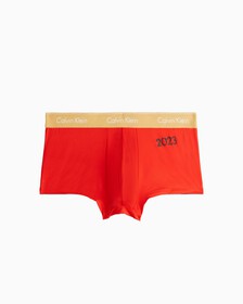 Year Of The Rabbit Low Rise Trunks, Flame Scarlet, hi-res