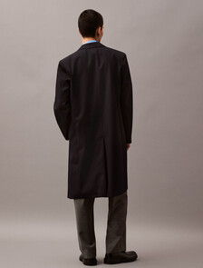 Wool Twill Car Coat, Vulcan, hi-res