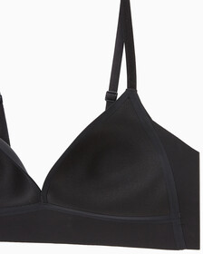 Invisibles Lightly Lined Triangle Bra, Black, hi-res