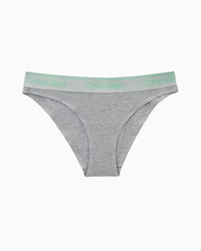 Athletic Cotton Tanga, Medium Grey Heather, hi-res