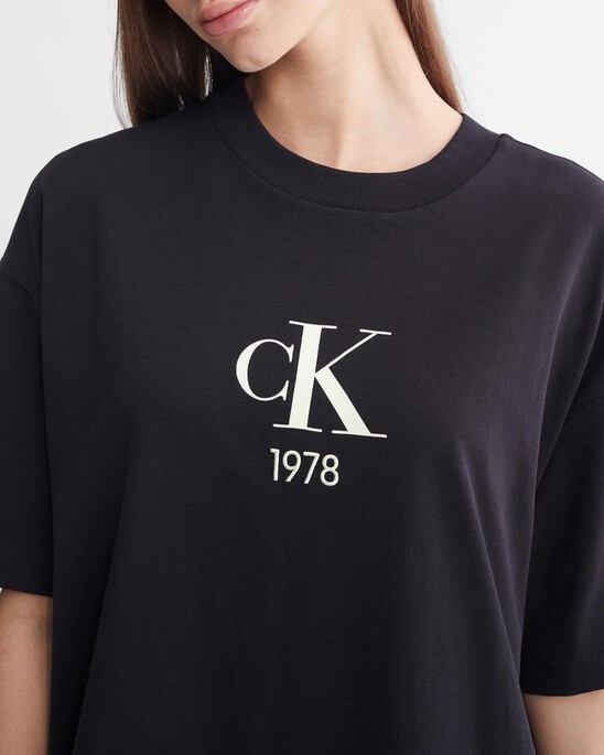 Varsity Relaxed Tee Dress