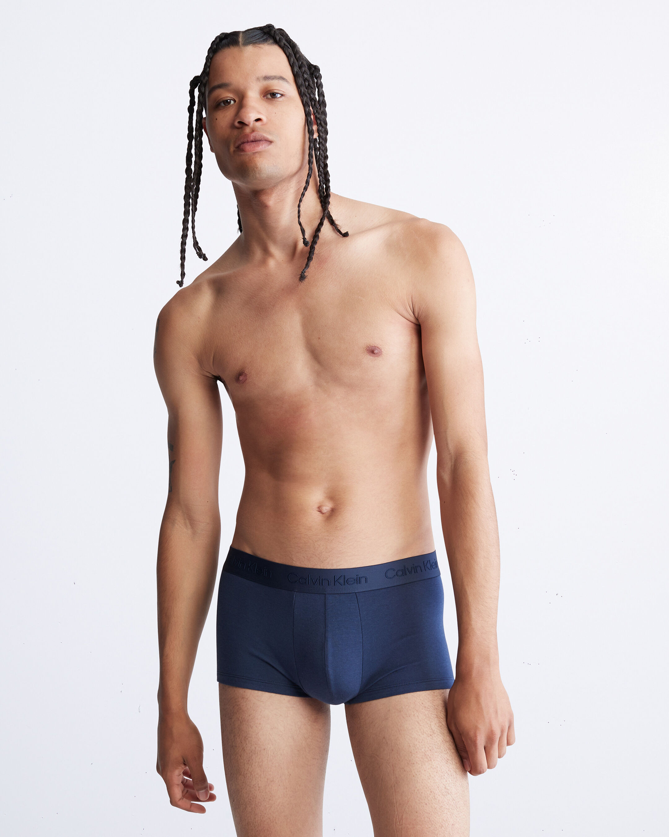 Calvin klein men's shop low rise trunks