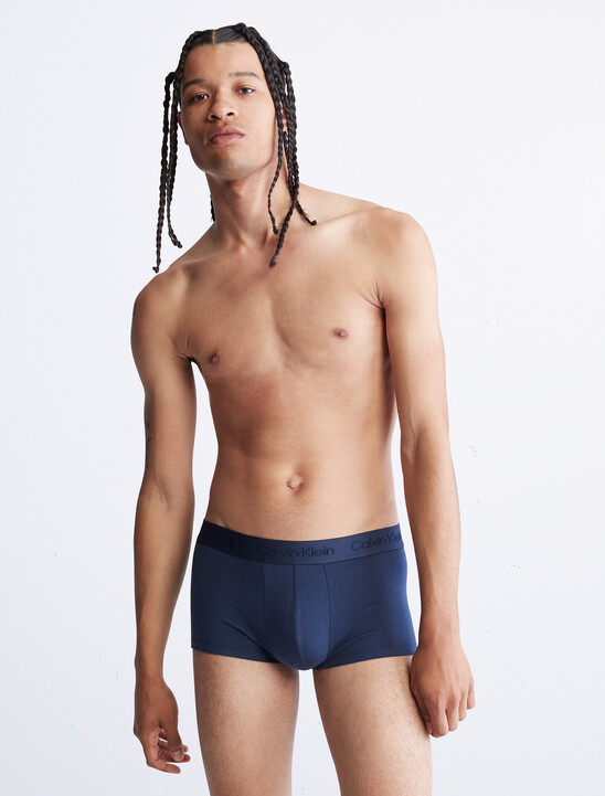 CK Black Ultra Soft Cashmere Low Rise Trunks