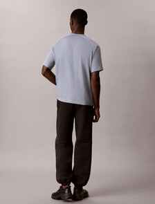 Performance Cotton Blend Gym T-shirt, Grey Thunder, hi-res