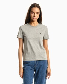 CLASSIC SLIM TEE, HEROIC GREY HEATHER CM1BK 08, hi-res