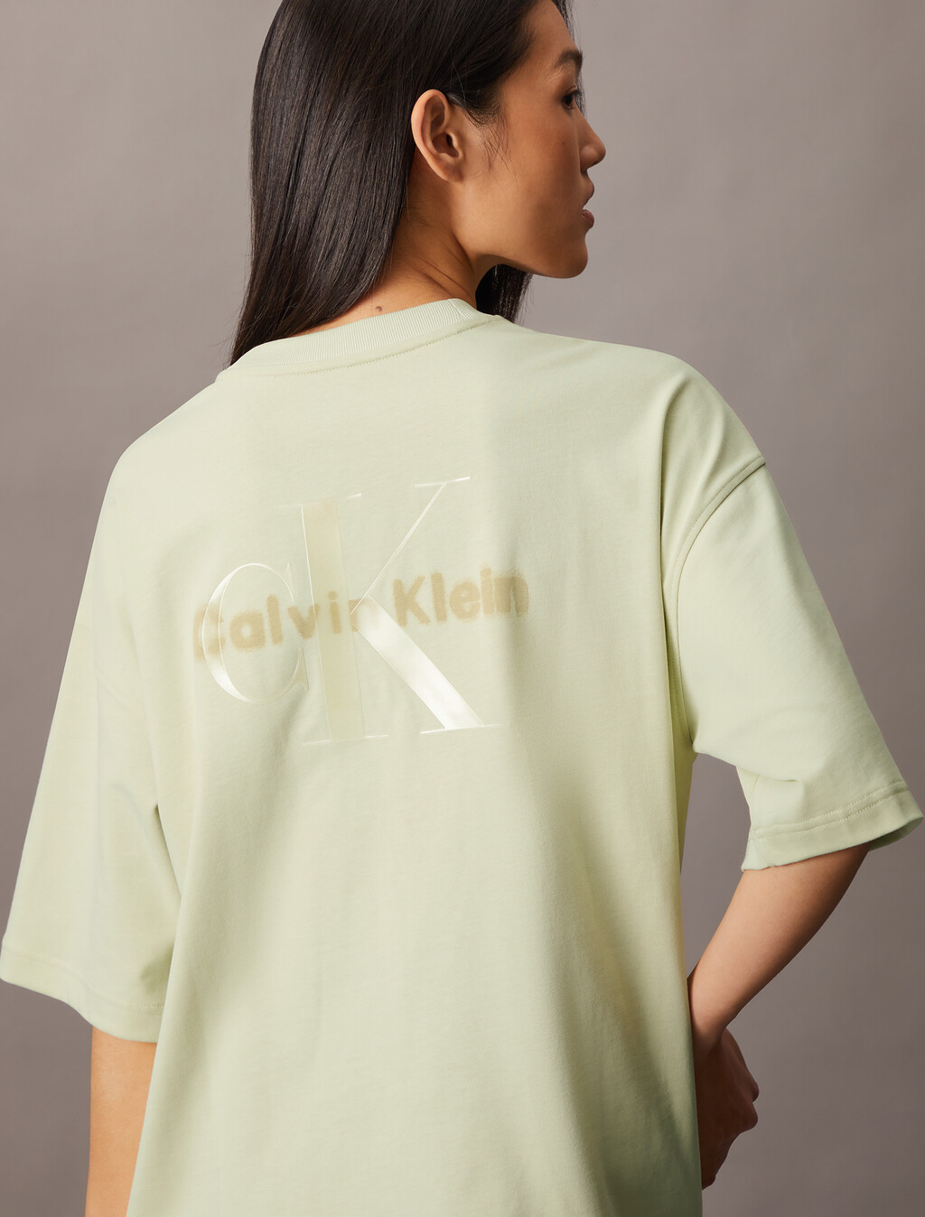 Relaxed Gloss Logo T-shirt, Aloe Wash, hi-res