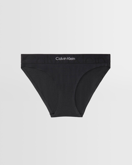 EMBOSSED ICON COTTON BIKINI