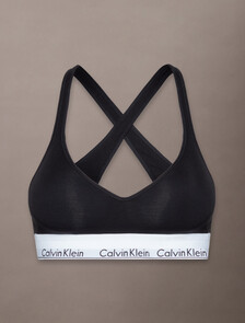 Icon Cotton Lift Pluge Bra, BLACK, hi-res