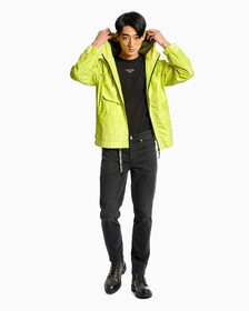 Reimagine Nature Wet Look Jacket, Lemon Lime, hi-res