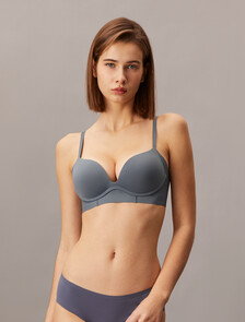 Invisibles Push Up Plunge Bra, Grisaille, hi-res